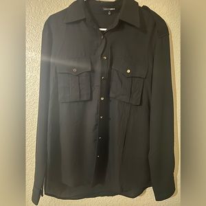 Fashion Nova Medium black long sleeve